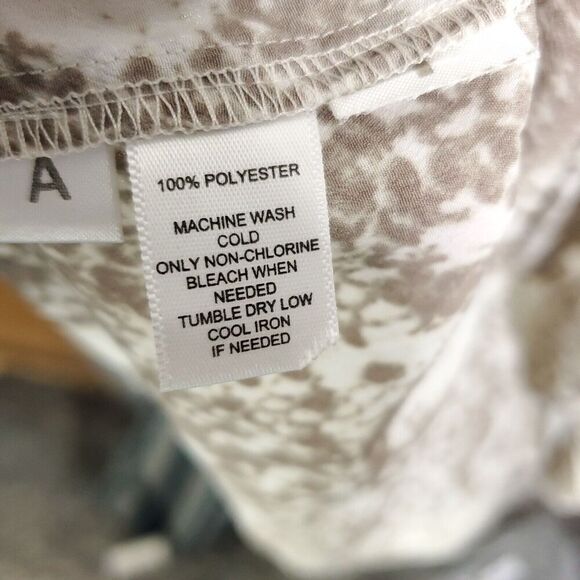 Loft Dress Womens M Snake Print Drawstring Waist Kimono Sleeves Lightweight - Picture 8 of 10